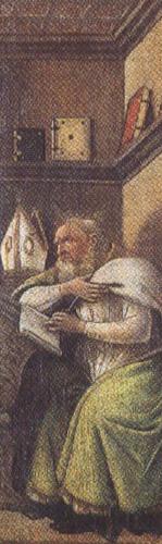 Transfiguration,wtih St jerome and St Augustine (mk36), Sandro Botticelli